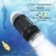 ZHUDOU Powerful Dive Light, Waterproof Flashlights Scuba Diving Flashlight, High Lumens Underwater Lights Led Flashlights. Brightest Submarine Flashlight for Diving and Outdoor Activities.