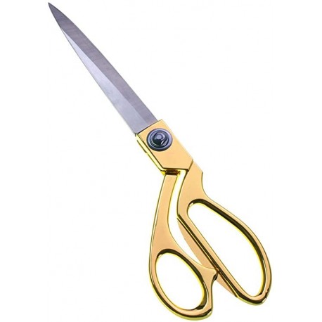 VESNEOL Gold Fabric Scissors Stainless Steel sharp Tailor Scissors clothing scissors Professional Heavy Duty Dressmaking Shears Sewing Tailor