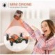 AEGLOS Drone for Kids Drones with Camera for Kids and Beginners, AR Game Mode RC Mini Drone w App Gravity Voice Control Trajectory Flight Altitude Hold 360°Flip Kids Drone Foldable and Portable