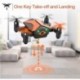 AEGLOS Drone for Kids Drones with Camera for Kids and Beginners, AR Game Mode RC Mini Drone w App Gravity Voice Control Trajectory Flight Altitude Hold 360°Flip Kids Drone Foldable and Portable