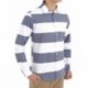 OBTONABC Men's Long Sleeve Regular Fit Casual Sold Colour Dress Shirt