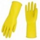 Laidai 10-Pairs Reusable Household Gloves, Rubber Dishwashing gloves (Size M, Yellow)