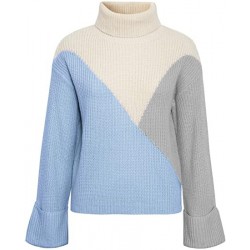 Wuliynin Womens Casual Long Sleeve Turtleneck Sweater 