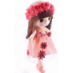 Aifeiric Kawaii Flower Fairy Stuffed Soft Plush Toy Doll Girls Gift , 18 Inch ( Pink )