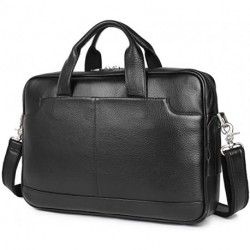 IVYVI 15.6 Inch Leather Briefcase for Men