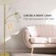 Alomora Floor Lamps for Living Room- Modern Tall Pole Light with Adjustable Reading Light(Bulb Included)