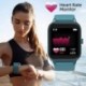 DUVILAN Smart Watch , 1.54" Touch Screen Sport Smartwatch for Android and iOS Phones