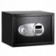 Fenuiy Steel, Security Safe Lock Box, Black - 0.5 Cubic Feet