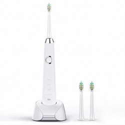MINKING  MAOS Sonic Electric Toothbrush for Adults, USB Rechargeable, 4 Modes with Build in 2 Mins Timer, Whitening Cleaning Soft Bristle