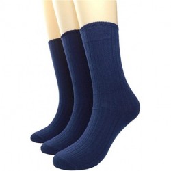 HYzgb Women's Pure Color Simple Sock Soft Comfort Casual Cotton Crew Socks