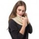 LEPGIFE Women's Winter Knit Infinity Scarf Fashion Thick Warm Circle Loop Scarves