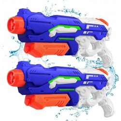 HOTSAN 2 Packs Squirt Gun for Kids with Long Range Shooting Water with High Capacity for Summer Swimming Pool Outdoor Fighting Party