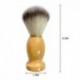 LeaZoole Hand Crafted Shaving Brush for Men, Professional Hair Salon Tool with Hard Wood Handle Gifts for Men