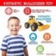 Yellow River Bulldozer Toy, Take Apart STEM Fun with Screwdriver, Ages 3 4 5 and up, Construction Tractor Truck Engineering Vehicle, Building Play Set for Boys Girls Toddlers