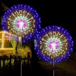 ELECTECK  LED Solar Firework Light Outdoor Waterproof DIY Night Light String, Garden Lawn Landscape Festive Light