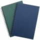 Welldaye Soft Cover Spiral Notebook Journal 2-Pack (A5)120 Pages (60 Sheets), Blank Sketch Book Pad Notebook Journal A5 Notebook Diary Notebook Notepads,120Pages/ 60 Sheets (Blank 2pcs-Blue+Green)