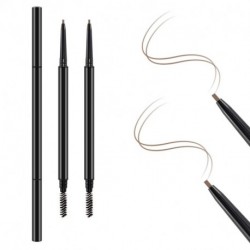 Madcherry 2Pcs Ultra-fine Eyebrow Pencil - Waterproof Makeup Brow Stylist Definer Eyebrow Pen - Draws Tiny Brow Hairs & Natural Daily Eyebrow Makeup