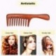 AQEGIH Hair Comb for Detangling - Anti Static Wooden Comb for Women,Men - Wide Tooth Wood Comb for Curly Hair - 100% Natural Sandalwood