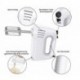 Hand Mixer Electric egg beater, Tikaii 180W Multi-speed Hand Mixer with Turbo Button, Easy Eject Button and 5 Attachments (Beaters, Dough Hooks, and Whisk)